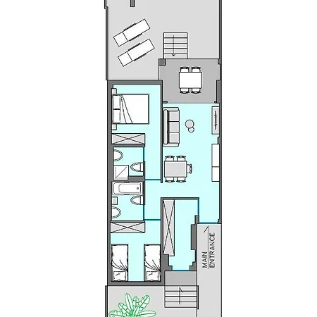 Casa Punta Prima 아파트 오리후엘라